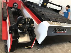 máquina de corte por láser de fibra metálica estable, máquina de corte por láser de metal cnc
