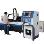 Máquina de corte de metal con láser de fibra de refrigeración por agua, máquina de corte por láser para manualidades